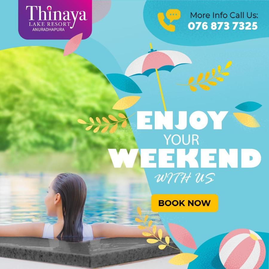 Thinaya Lake Resort Anuradhapura Exteriör bild